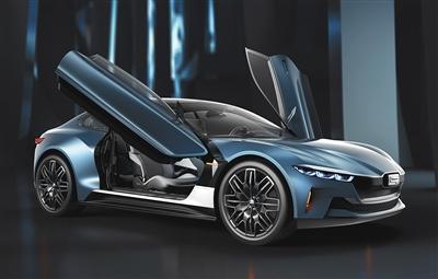國內(nèi)新高端電動(dòng)汽車品牌GYON曝光的邀請(qǐng)函海報(bào)圖