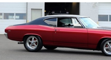 1969雪佛蘭Chevelle Malibu定制了兩色調(diào)涂裝 ZZ383發(fā)動機(jī)